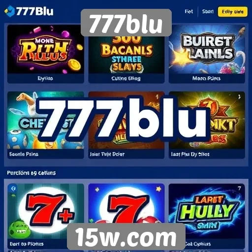 Jogos mais populares disponíveis no 777blu